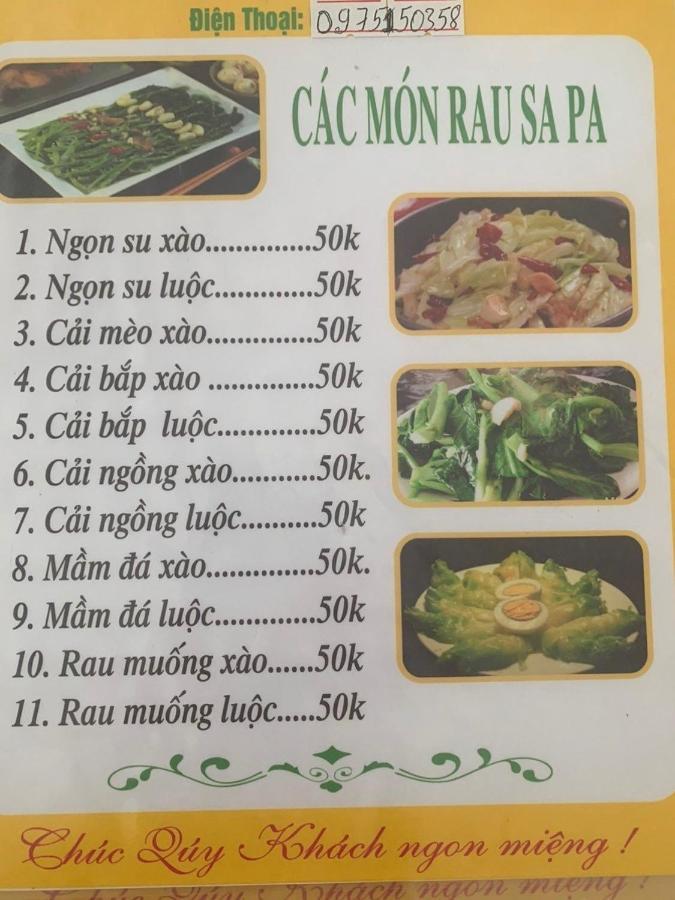 Ha Lu Homestay Lao Cai Exterior foto