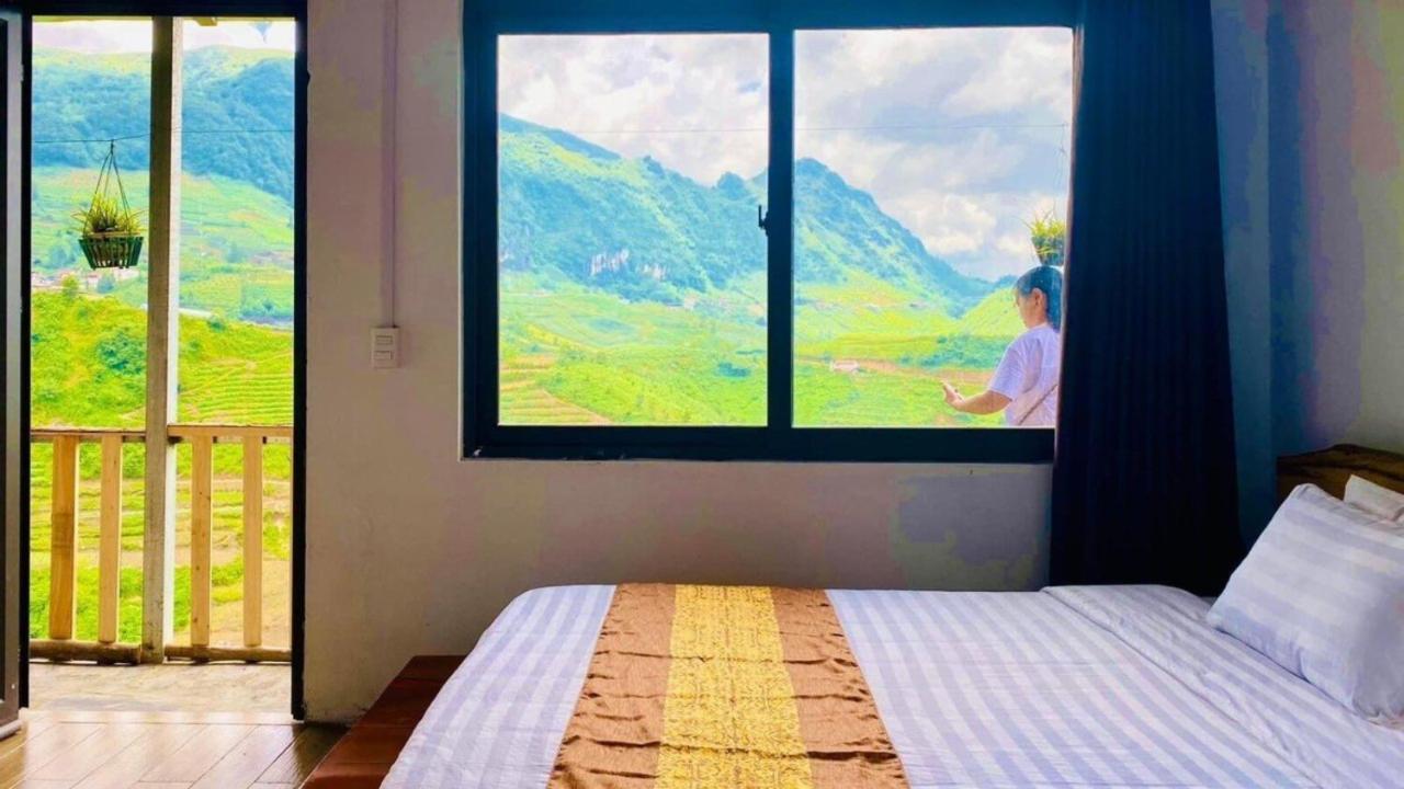 Ha Lu Homestay Lao Cai Exterior foto