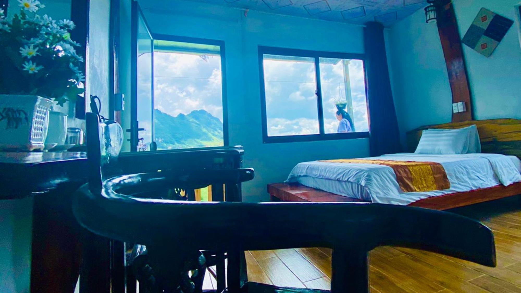 Ha Lu Homestay Lao Cai Exterior foto