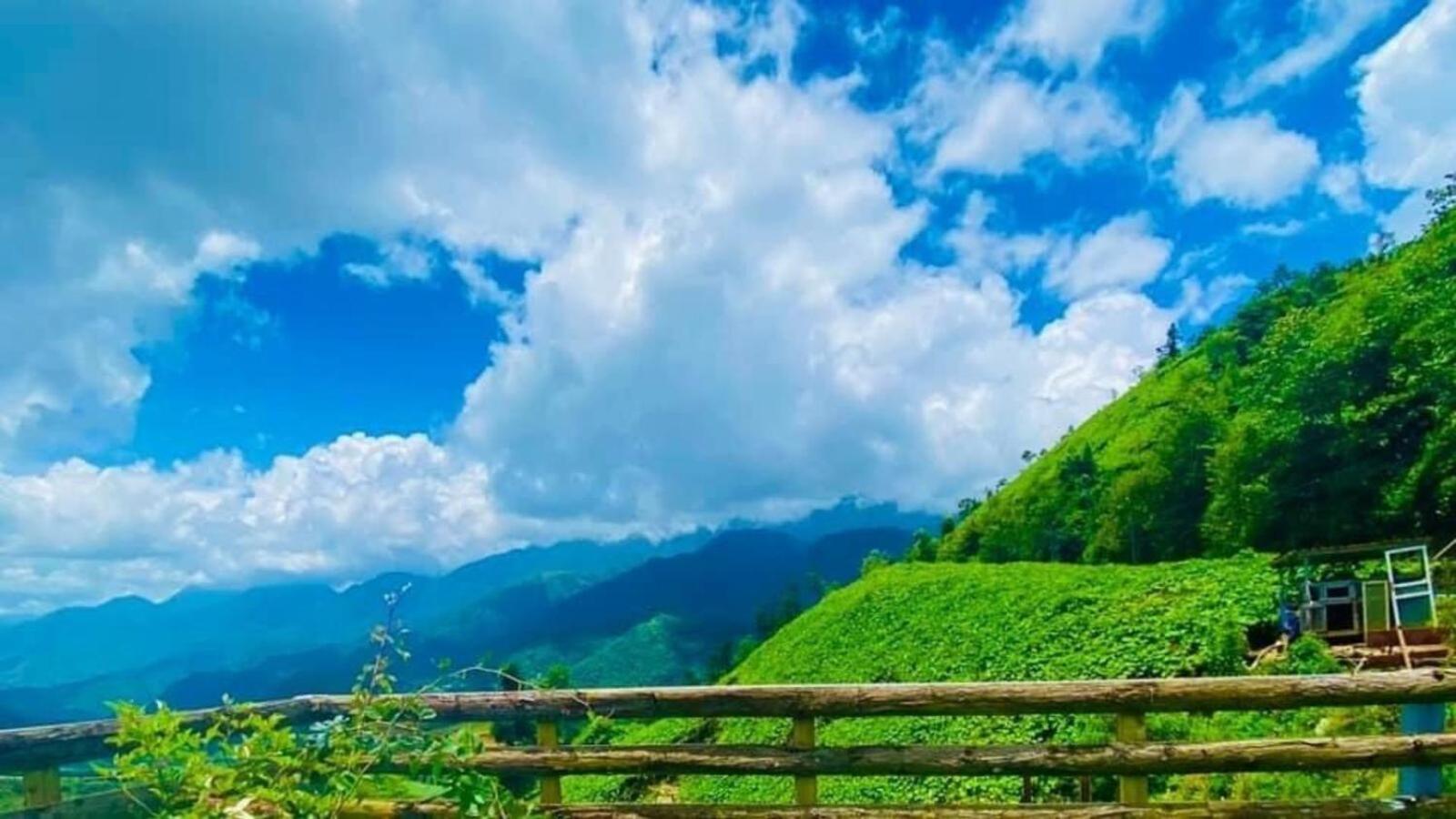 Ha Lu Homestay Lao Cai Exterior foto