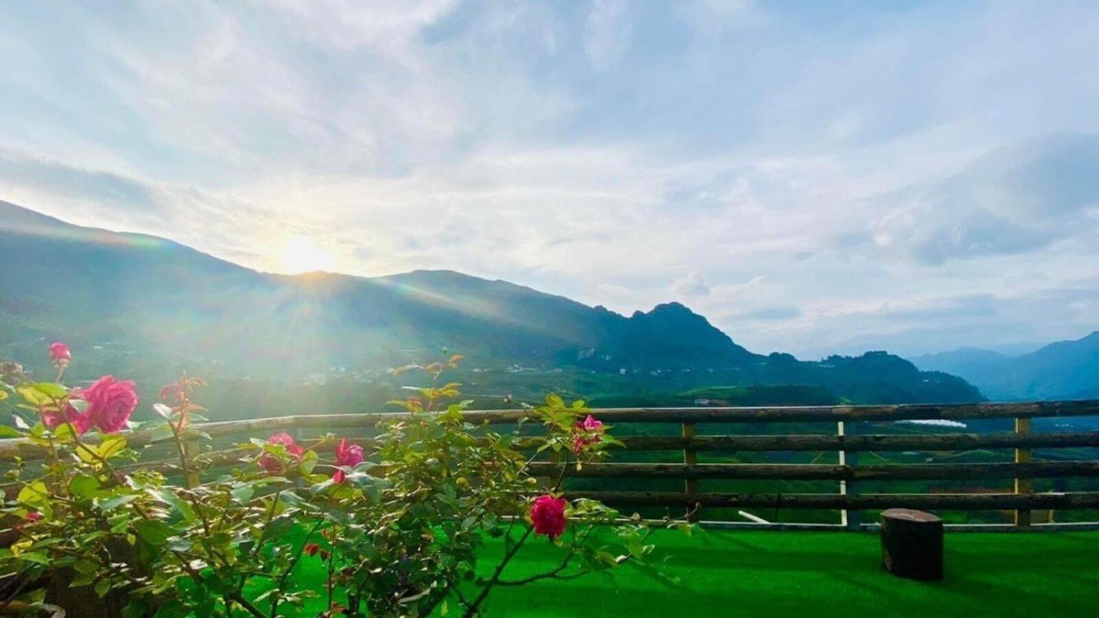 Ha Lu Homestay Lao Cai Exterior foto